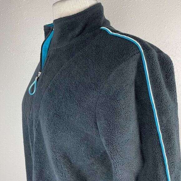 Liz & Co. Matching Quarter Zip Pullover Fleece and Sweatpants Size M EUC - Picture 3 of 11